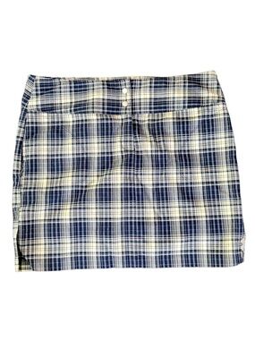 JoFit Golf Wear Tennis Skort women 10 medium plaid athletic preppy country club